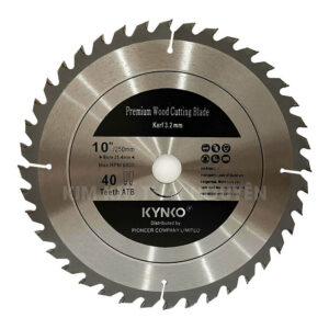 LƯỠI CƯA GỖ 40 RĂNG 250mm KYNKO