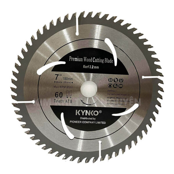 LƯỠI CƯA GỖ 60 RĂNG 180mm