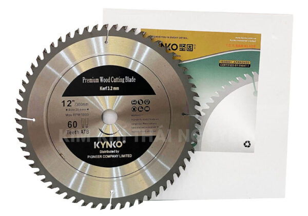 LƯỠI CƯA GỖ 60 RĂNG 300mm KYNKO