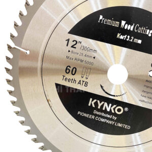 LƯỠI CƯA GỖ 60 RĂNG 300mm KYNKO