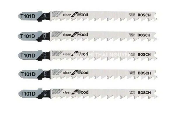 Bộ 5 lưỡi cưa lọng T 101 D Bosch 2608630032