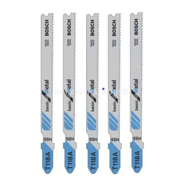 Bộ 5 lưỡi cưa lọng T 318 A Bosch 2608631319