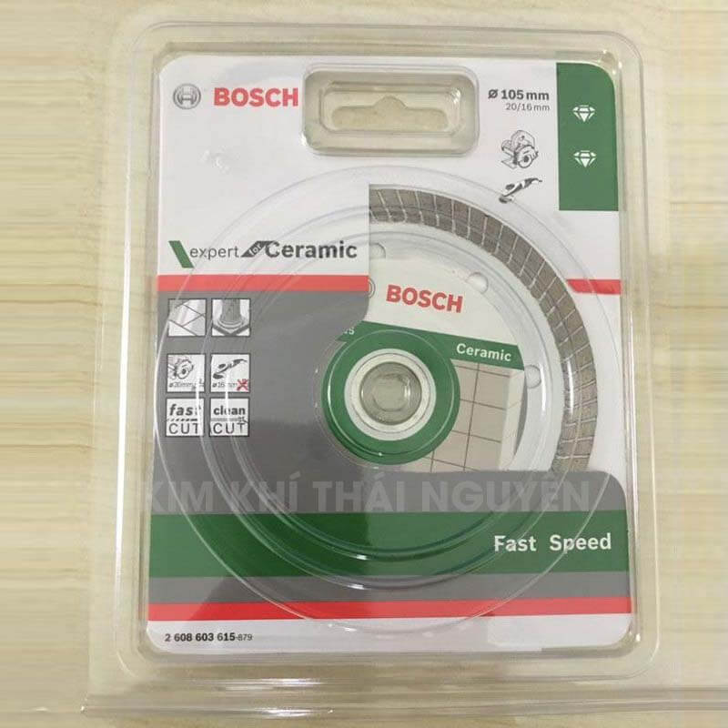 Đĩa cắt kim cương Tubo Bosch 105mm Ceramic 2608603615 8 Đĩa cắt kim cương Tubo Bosch 105mm Ceramic 2608603615