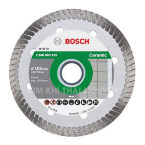 Đĩa cắt kim cương Turbo 105mm ceramic Bosch 2608603615