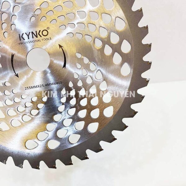 Lưỡi cắt cỏ tròn KYNKO-255MM GCS255040PRE