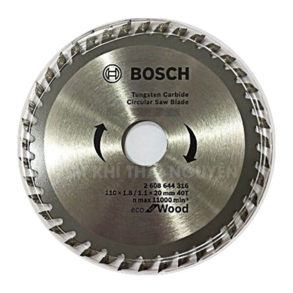 Lưỡi cưa gỗ 110x20mm T40 Bosch