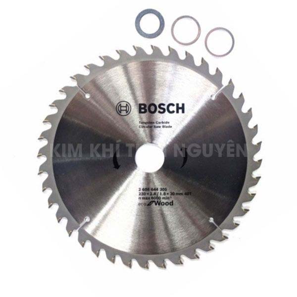 Lưỡi cưa gỗ 230x30mm T40 Bosch 6 Lưỡi cưa gỗ 230x30mm T40 Bosch