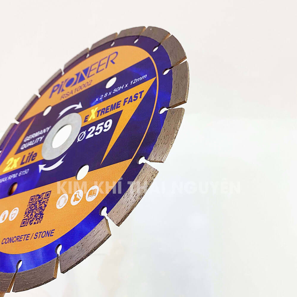 Lưỡi cắt gạch đá 259mm – KKRSA10002 17 Lưỡi cắt gạch đá 259mm – KKRSA10002